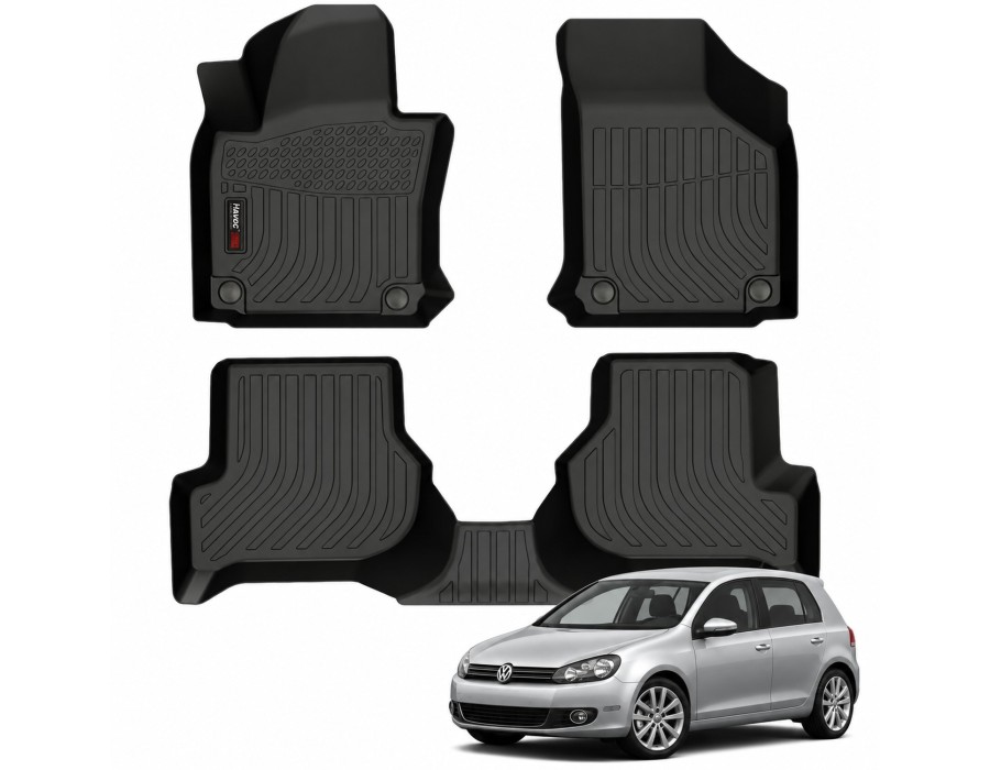 Килимки в салон Volkswagen Golf V/VI 2003-2012 — HAVOC Maximum Coverage — додаткове фото