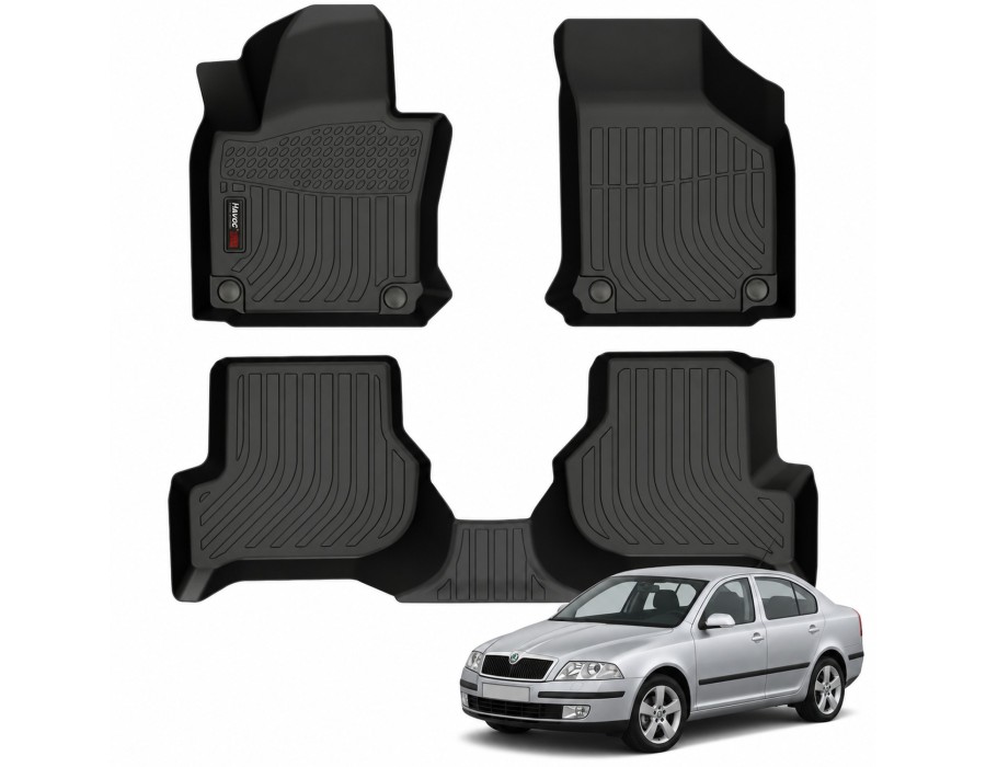 Килимки в салон Skoda Octavia II 2004-2013 — HAVOC Maximum Coverage — додаткове фото
