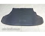 Килим в багажник Hyundai Accent Sedan 2010-> (со складывающимися сидениями) полимер — фото 1