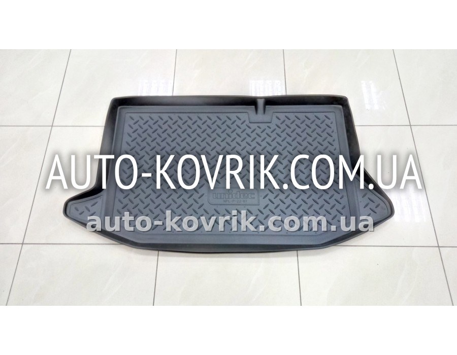Килим в багажник Ford Fiesta Hatchback 2008-> полимер — додаткове фото