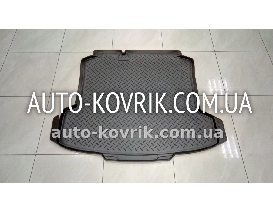 Килим в багажник Volkswagen Polo Sedan 2010-> полимер — додаткове фото