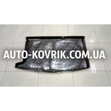 Килимок багажника на Мазда 2 хетчбек с 2007-2014 гумово-пластиковий