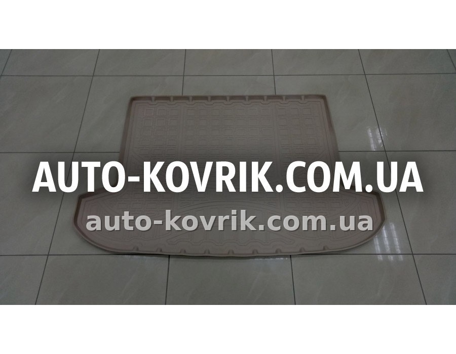 Килим в багажник Hyundai Tucson 2015-> бежевый полимер — додаткове фото