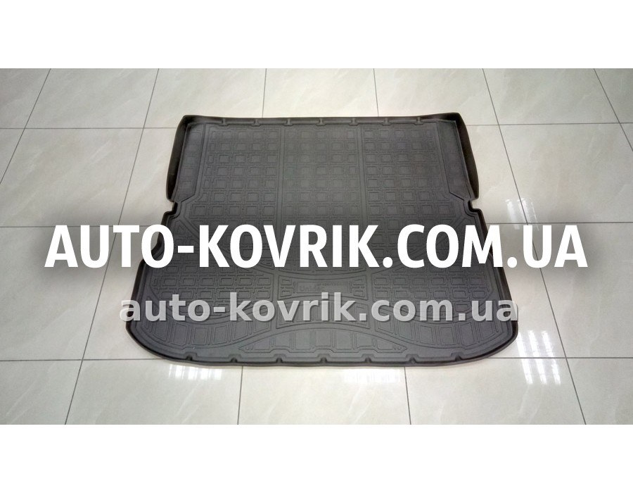 Килим в багажник Infiniti JX/QX60 (c сложенным 3 рядом) 2012-> полимер — додаткове фото