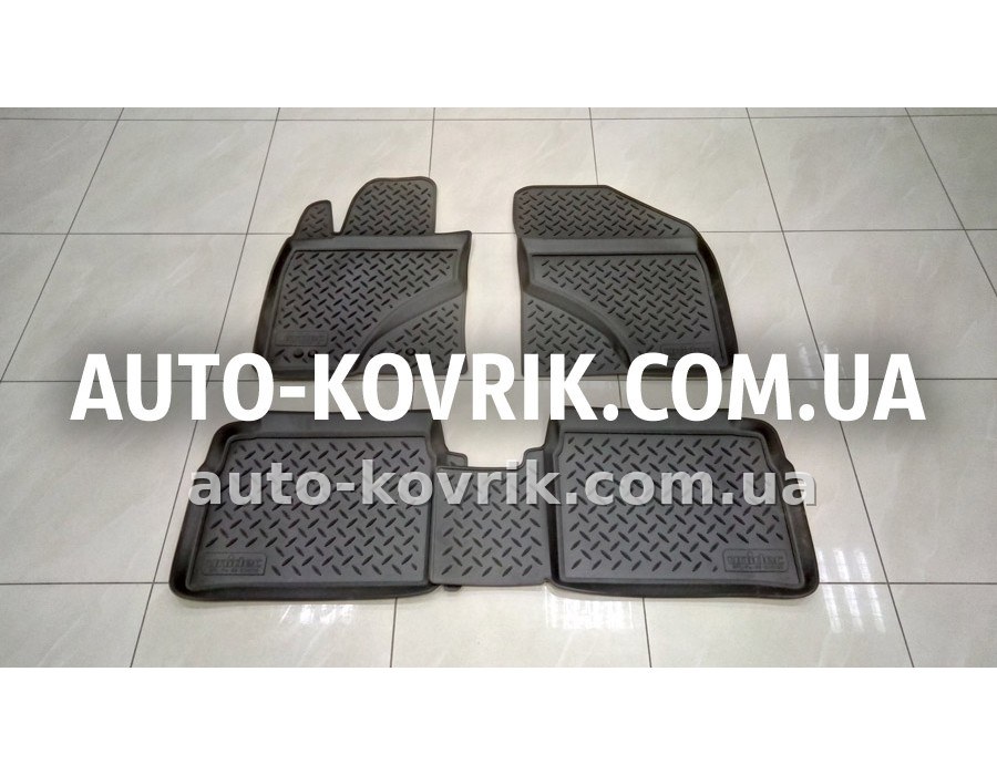 Полімерні килими салону для Тойоты Авенсис 2009-> — додаткове фото