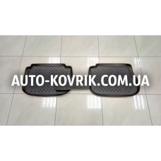 Полімерні задние килими салону для Фольксваген Caddy 2004-> (задние правые двери сдвижные)