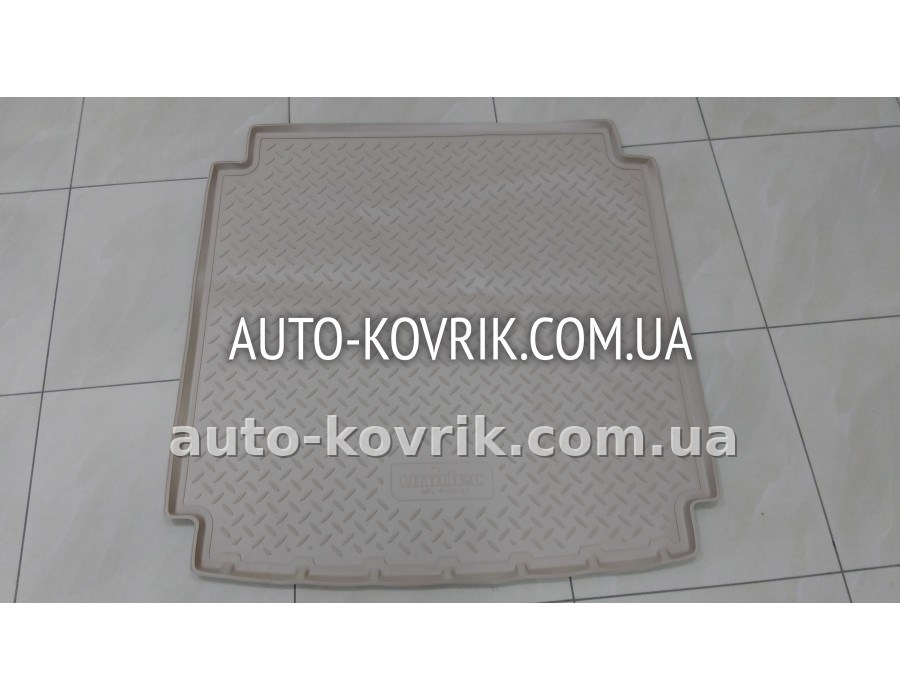 Килим в багажник Mercedes ML 164 2005-2011 бежевый полимер — додаткове фото