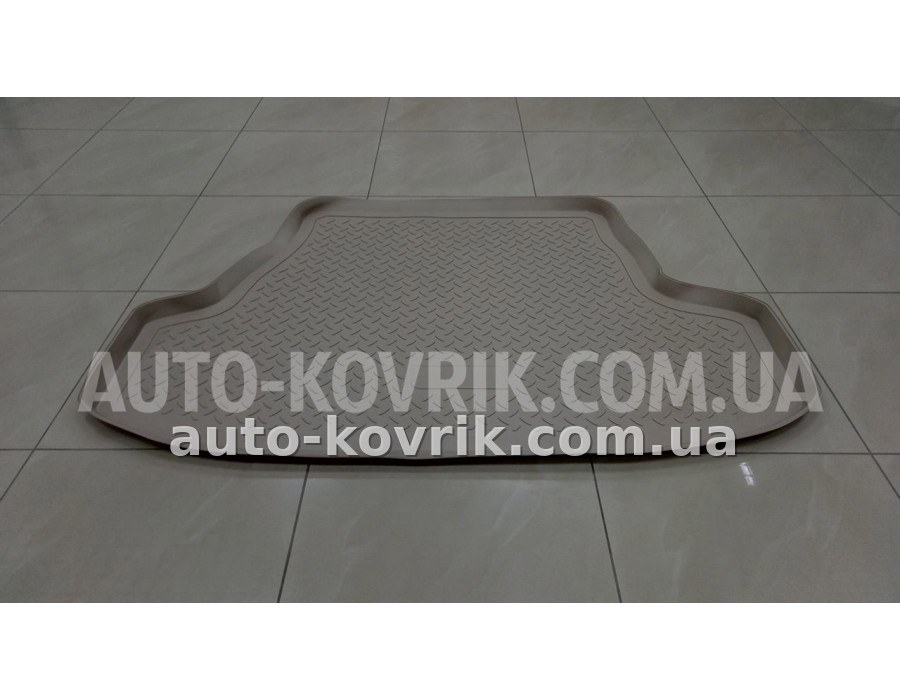 Килим в багажник Infiniti G35/37 (V36) Sedan 2006-2010 бежевый полимер