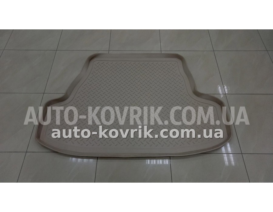Килим в багажник Infiniti G35/37 (V36) Sedan 2006-2010 бежевый полимер — додаткове фото
