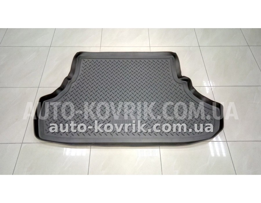 Килим в багажник Mitsubishi Lancer X Sedan 2007-> полимер — додаткове фото