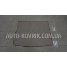 Килим в багажник Volkswagen Touareg 4-х зональный климат контроль 2010-> бежевый полимер