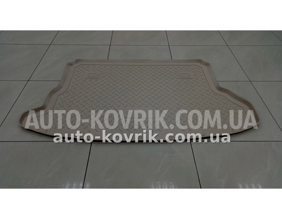 Килим в багажник Hyundai Tucson 2004-2010 бежевый полимер