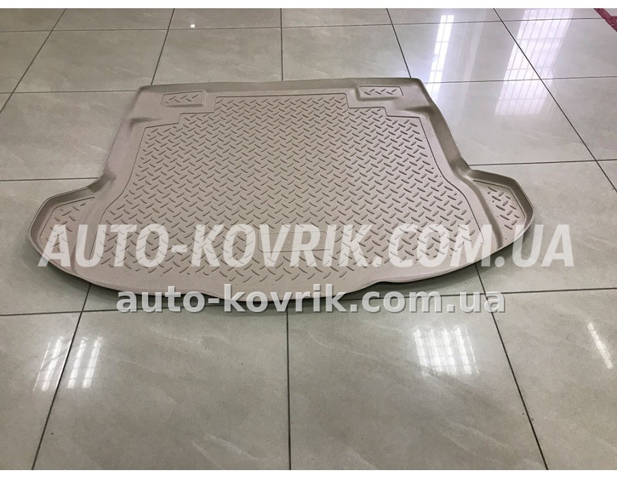 Килим в багажник Honda CR-V 2007-2012 бежевый полимер