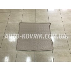 Килим в багажник Mercedes ML 166 2011-> полимер бежевый