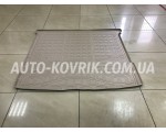 Килим в багажник Mercedes ML 166 2011-> полимер бежевый — фото 1