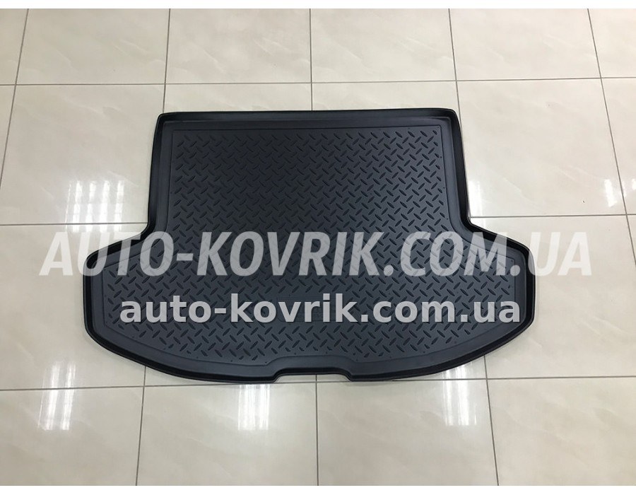 Килим в багажник Mitsubishi Lancer X Hatchback 2007-> полимер — додаткове фото
