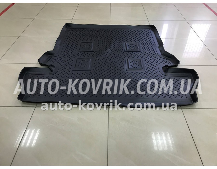 Килим в багажник Toyota Land Cruiser 200 семиместный 2007-> полимер