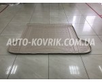 Килим в багажник Toyota Land Cruiser Prado 150 пятиместный 2009-> бежевый полимер — фото 1