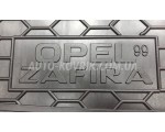 Поліуретановий килим в багажник на Опель Зафира А 1999-2005 — фото 2
