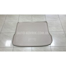 Килим в багажник Audi Q5 2008-2017 бежевый полимер