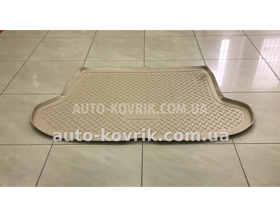 Килим в багажник Infiniti EX и QX50 2008-> бежевый полимер