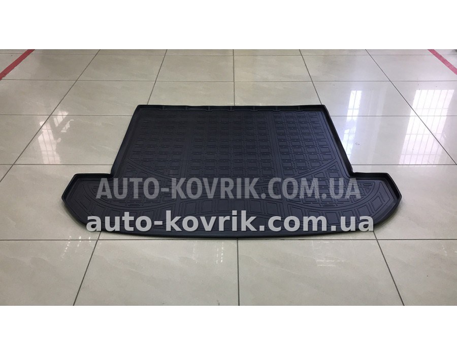 Килим в багажник Kia Sorento (c сложенным 3 рядом) 2015-> полимер