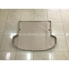 Килим в багажник Mazda CX-7 2006-> бежевый полимер