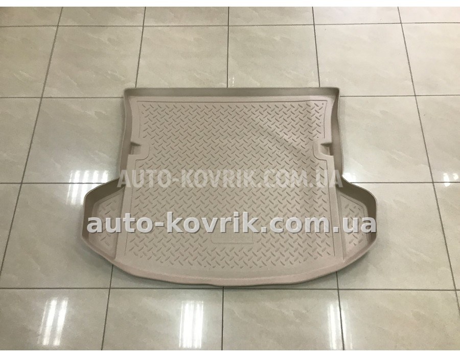 Килим в багажник Mazda CX-7 2006-> бежевый полимер — додаткове фото
