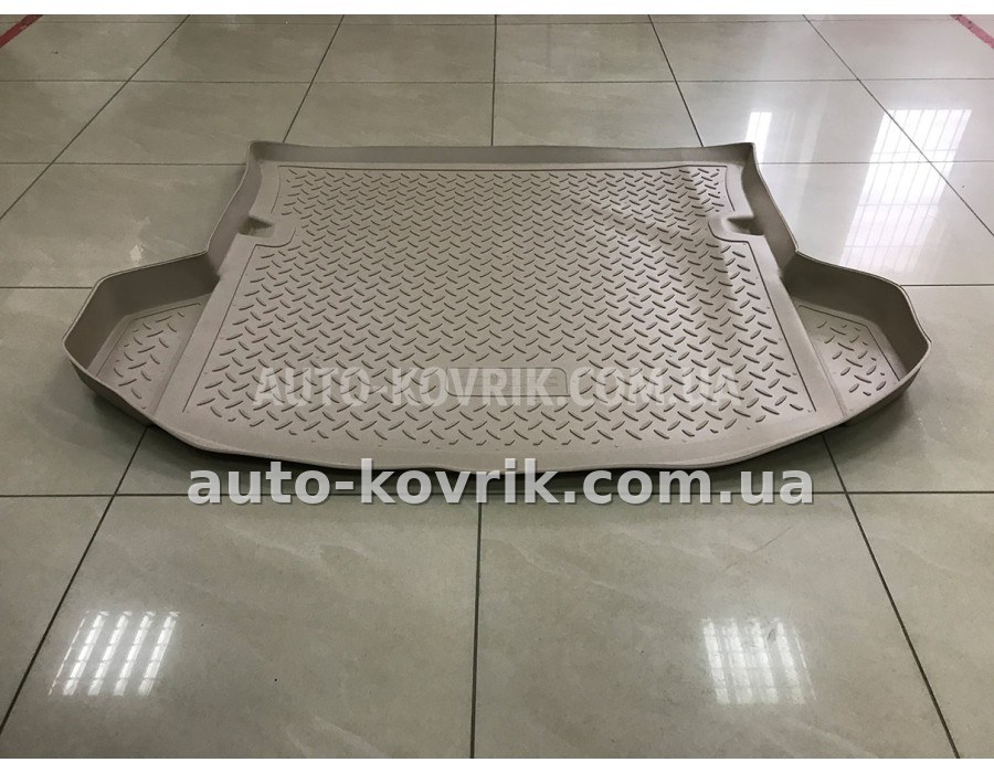 Килим в багажник Mazda CX-7 2006-> бежевый полимер