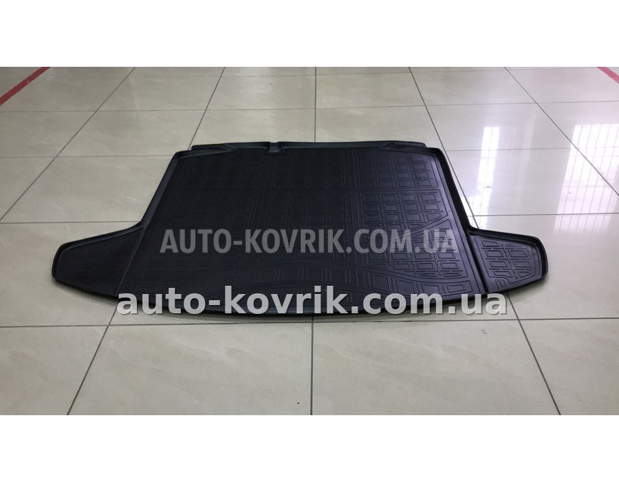 Килим в багажник Skoda Rapid Hatchback 2012-> полимер — додаткове фото