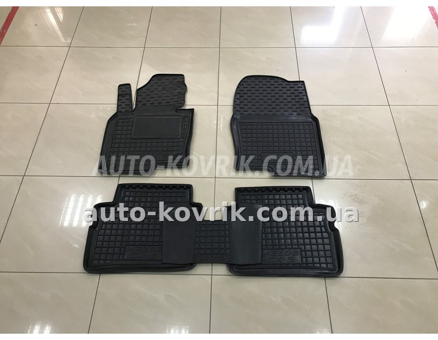 Килими в салон Поліуретанові на Мазда CX 5 2017-> — додаткове фото