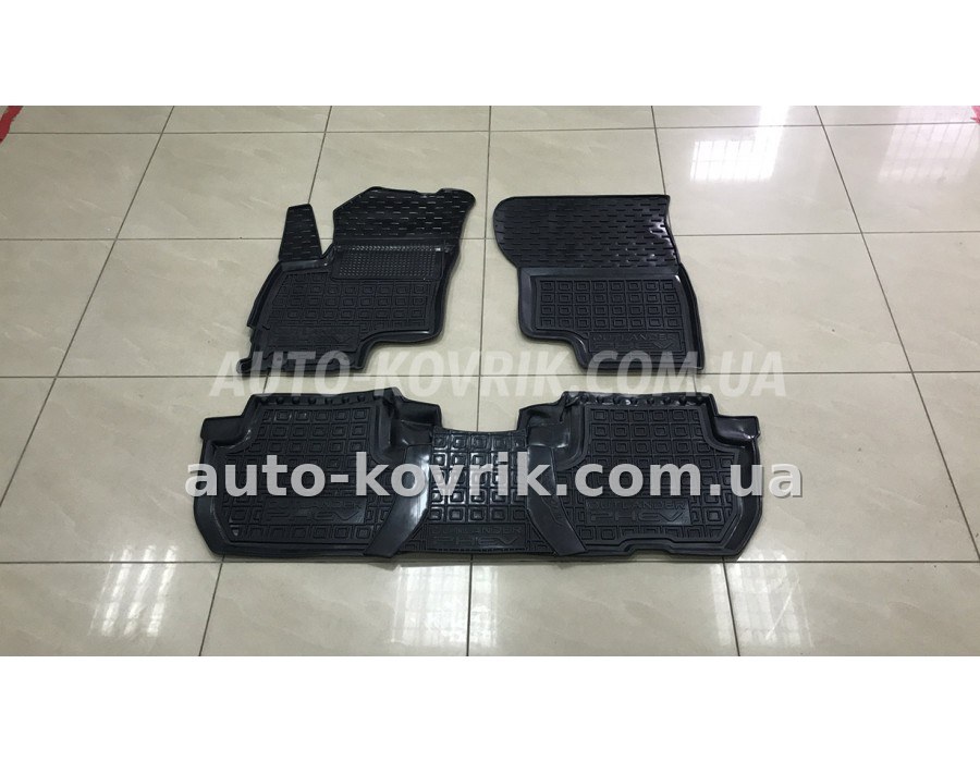 Килими в салон Поліуретанові на Mitsubishi Outlander (PHEV) hibrid 2012-> — додаткове фото