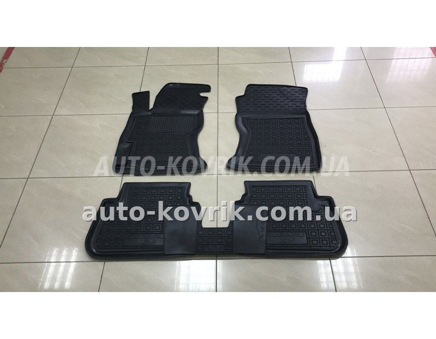 Килими в салон Поліуретанові на Субару XV с 2017-> — додаткове фото