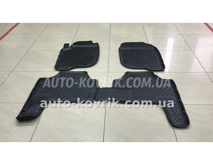 Полімерні килими салону для Митсубиси Паджеро Спорт 2008-2016
