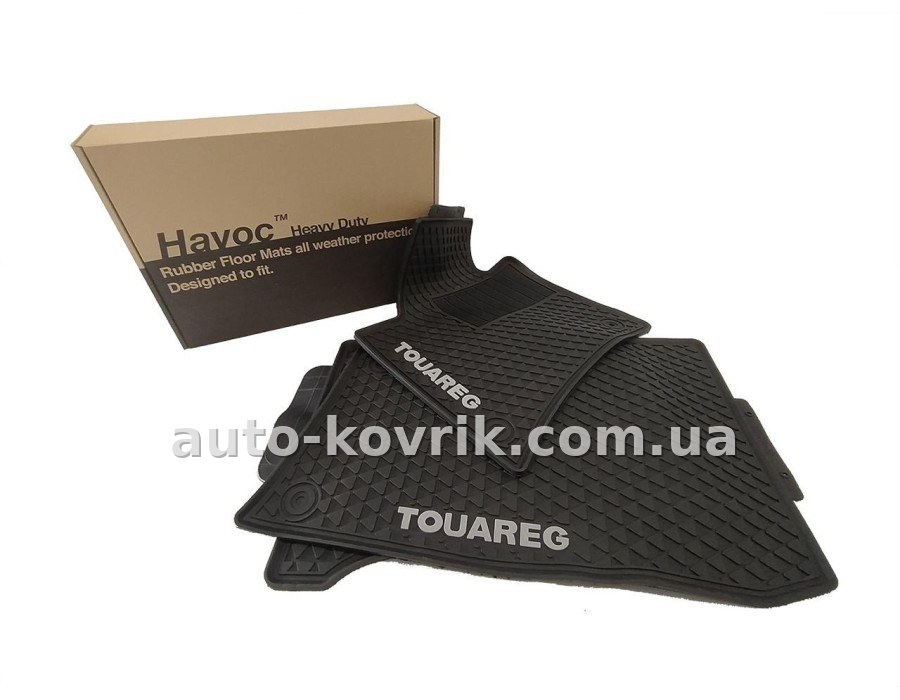 Оригинальные килимки в салон на Volkswagen Touareg 2010-2018 — додаткове фото