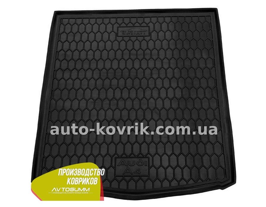 Поліуретановий килим в багажник на Audi A4 B6/B7 седан 2000-2008 — додаткове фото