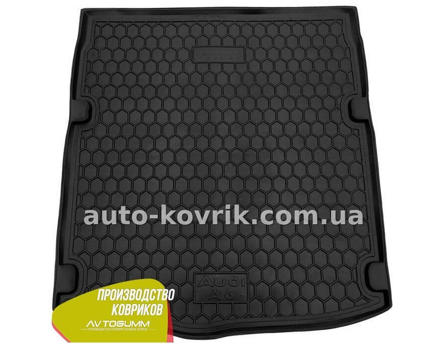Поліуретановий килим в багажник на Ауди A6 (C7) седан с 2011-> — додаткове фото