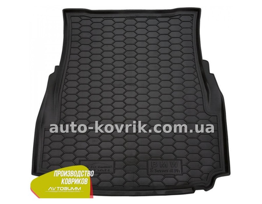 Килимок в багажник для BMW 5 series E39 1995-2004 седан — додаткове фото