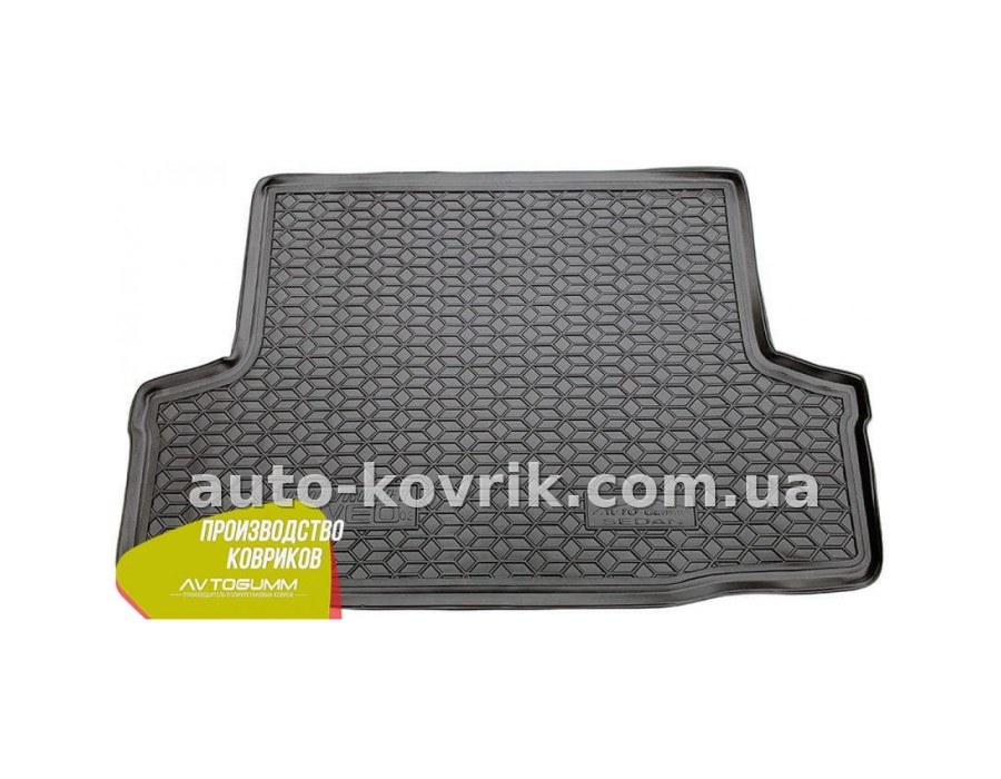 Килимок в багажник для Chevrolet Aveo 2002-2006 седан — додаткове фото