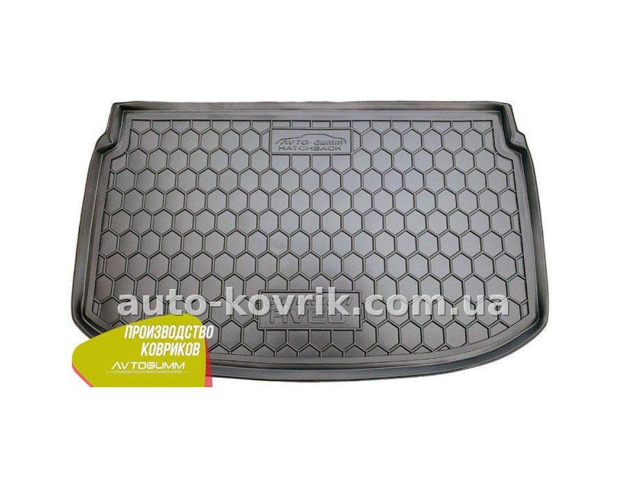 Килимок в багажник для Chevrolet Aveo с 2012 хетчбек — додаткове фото