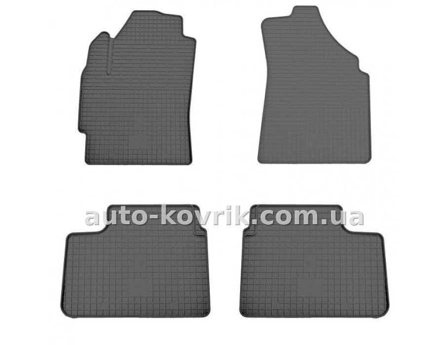 Гумові килимки в салон Chevrolet Spark 2005-2009 — додаткове фото