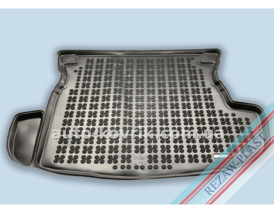 Килимок в багажник Mitsubishi Outlander с 2012 с полноразмерной запаской