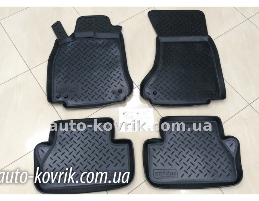 Полімерні килими салону для Ауди А4 (B8) 2007-2015