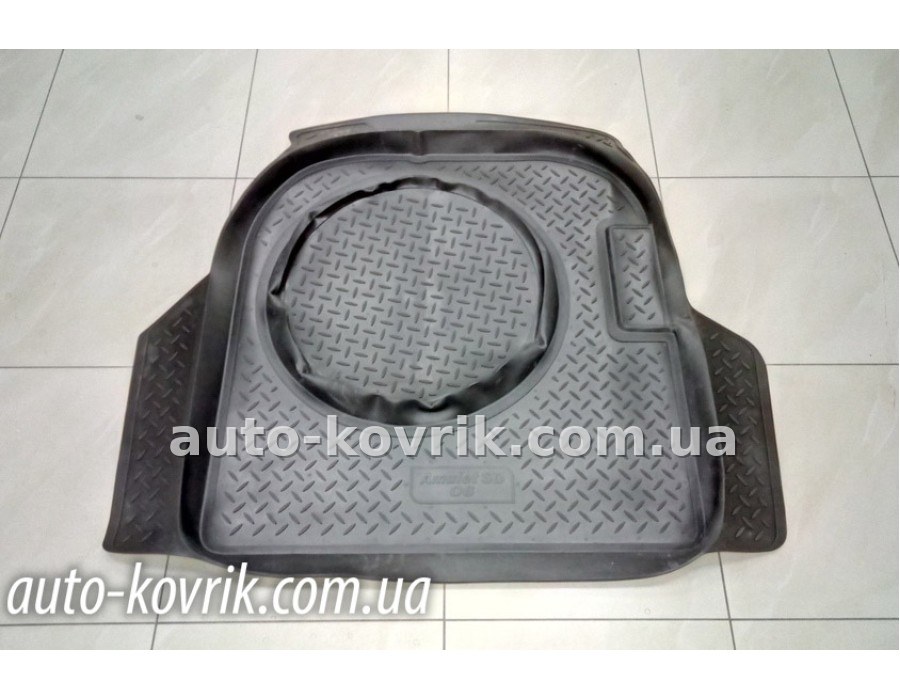 Килим в багажник Chery Amulet Sedan 2007-> полимер — додаткове фото