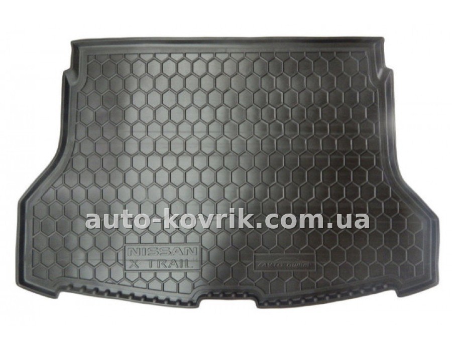 Килимок в багажник для Nissan X-Trail 2014-2017 — додаткове фото