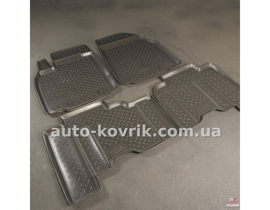 Полімерні килими салону для Мазда CX-9 2007-2009 бежеві