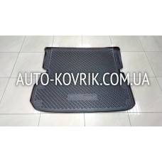Килим в багажник Nissan Pathfinder (R52) c сложенным 3 рядом 2013-> полимер
