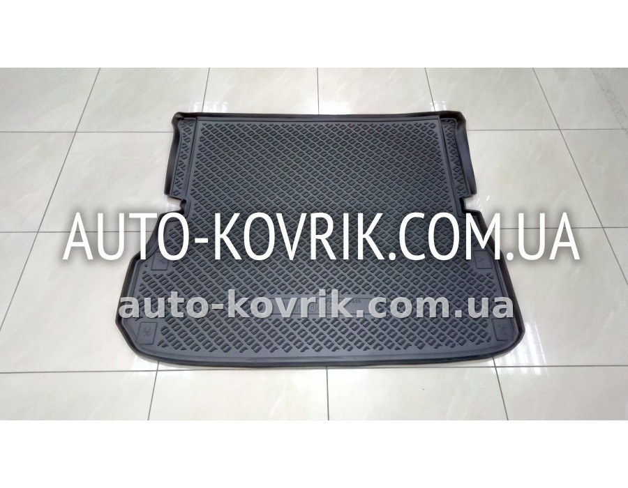 Килим в багажник Nissan Pathfinder (R52) c сложенным 3 рядом 2013-> полимер — додаткове фото