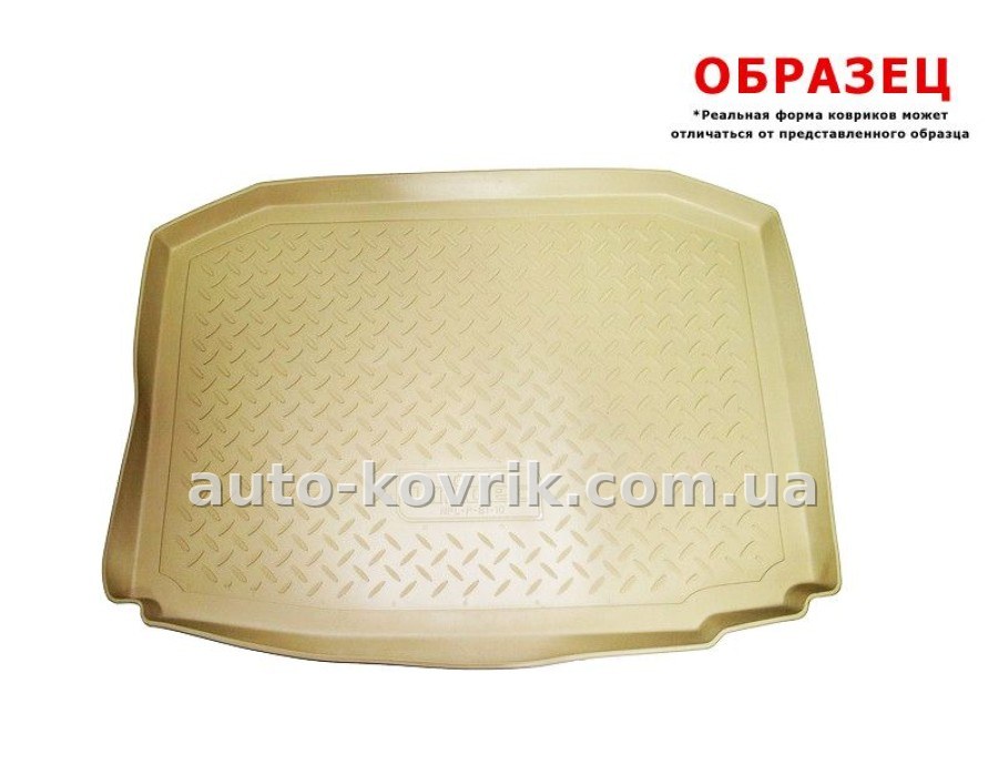 Килим в багажник BMW 3 E90 Sedan 2005-2012 бежевый полимер