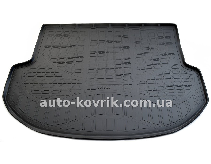 Килим в багажник Hyundai Santa Fe 5 мест 2012-> полимер